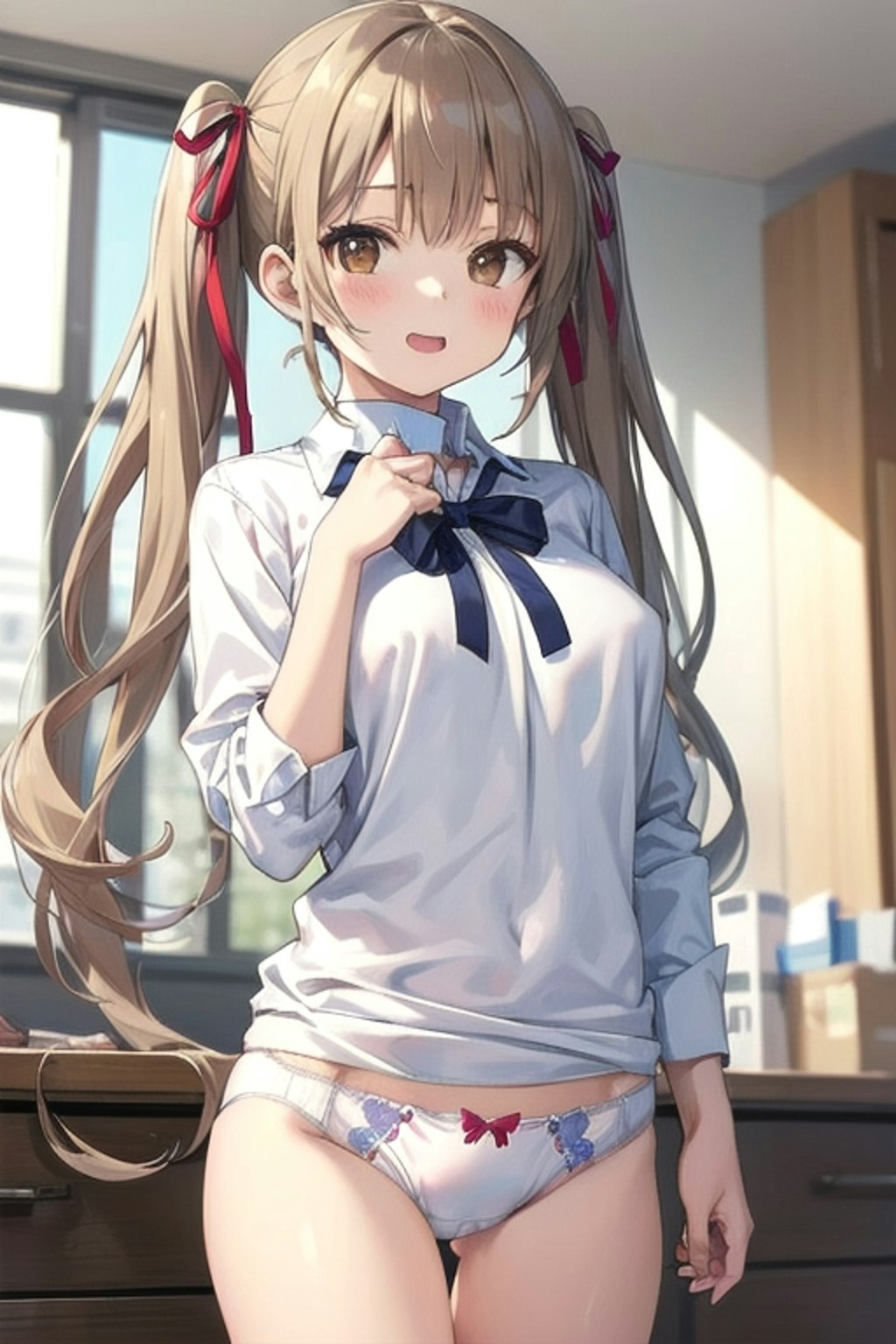 Twintails girl