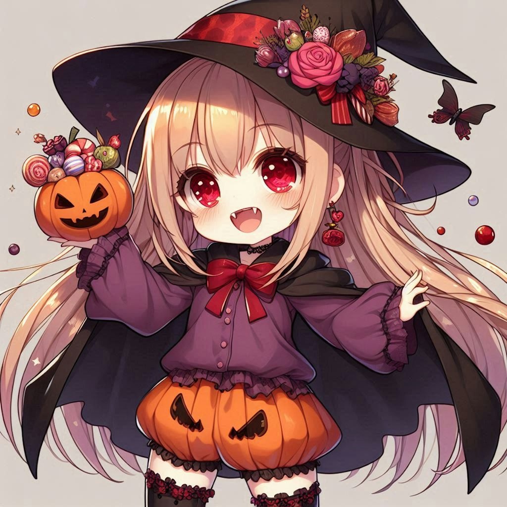 🎃ハッピ〜ハロウィン♪メイヘムちゃん💐