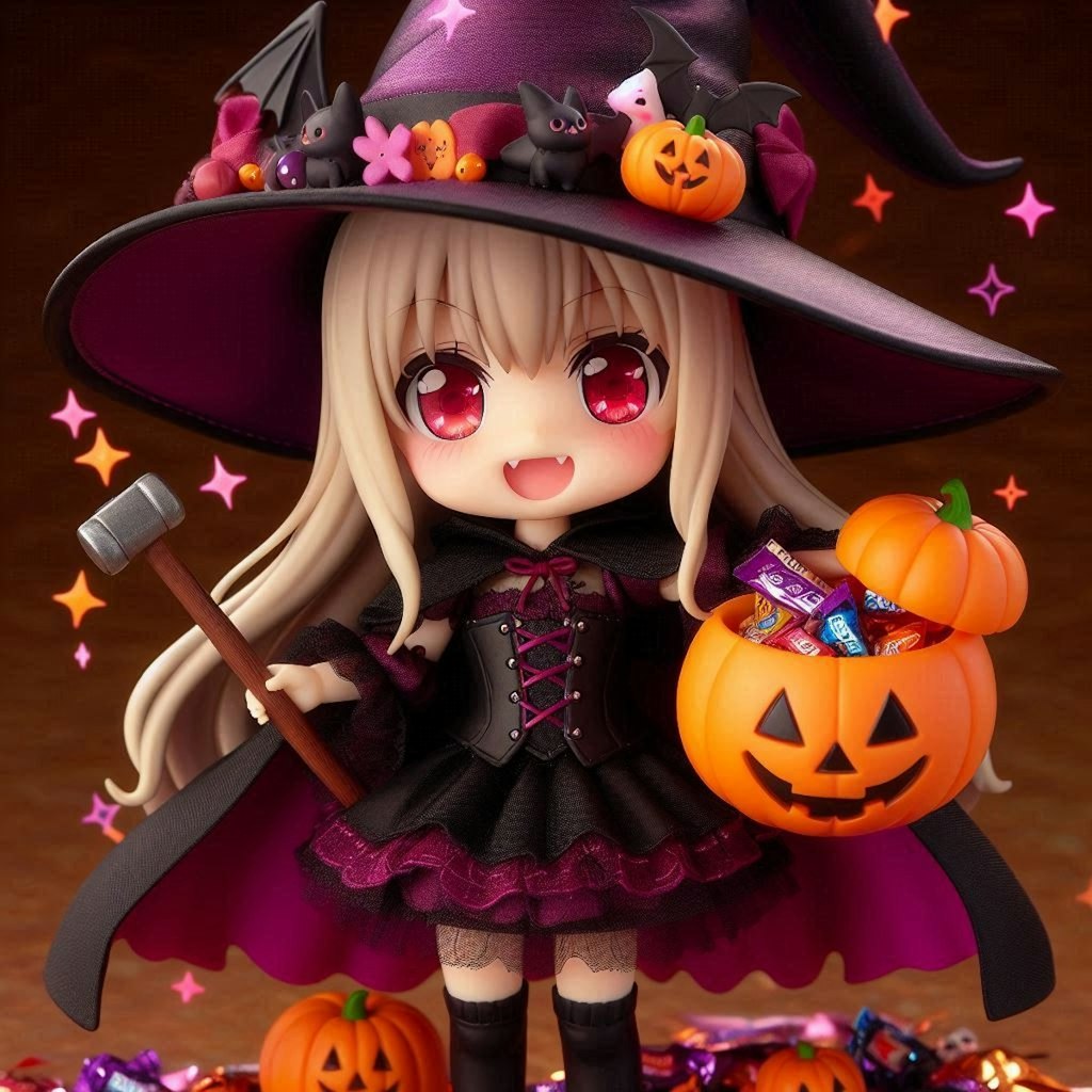 🎃ハッピ〜ハロウィン♪メイヘムちゃん💐