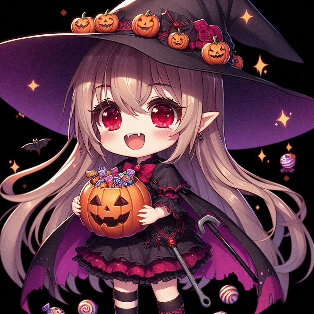 🎃ハッピ〜ハロウィン♪メイヘムちゃん💐