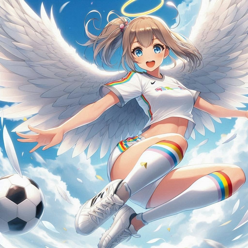 天使のサッカー