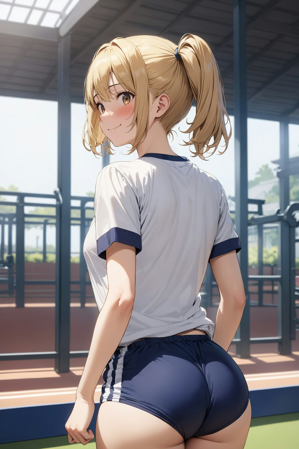 ブルマで体育 Y619