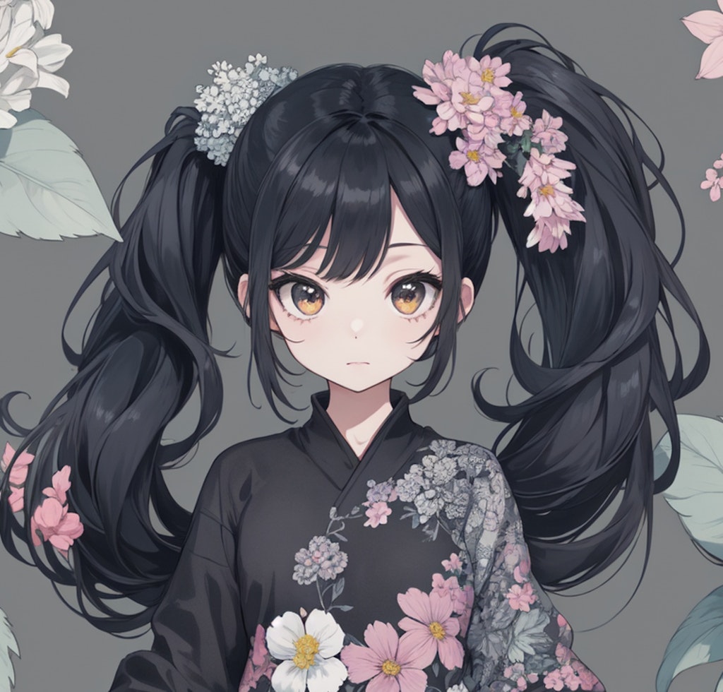 black twintail