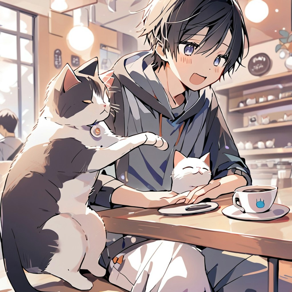 猫カフェ