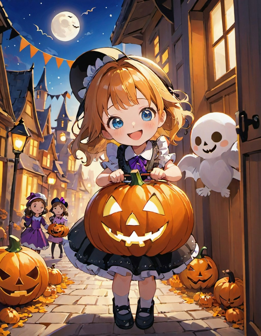 ハロウィンの子ども