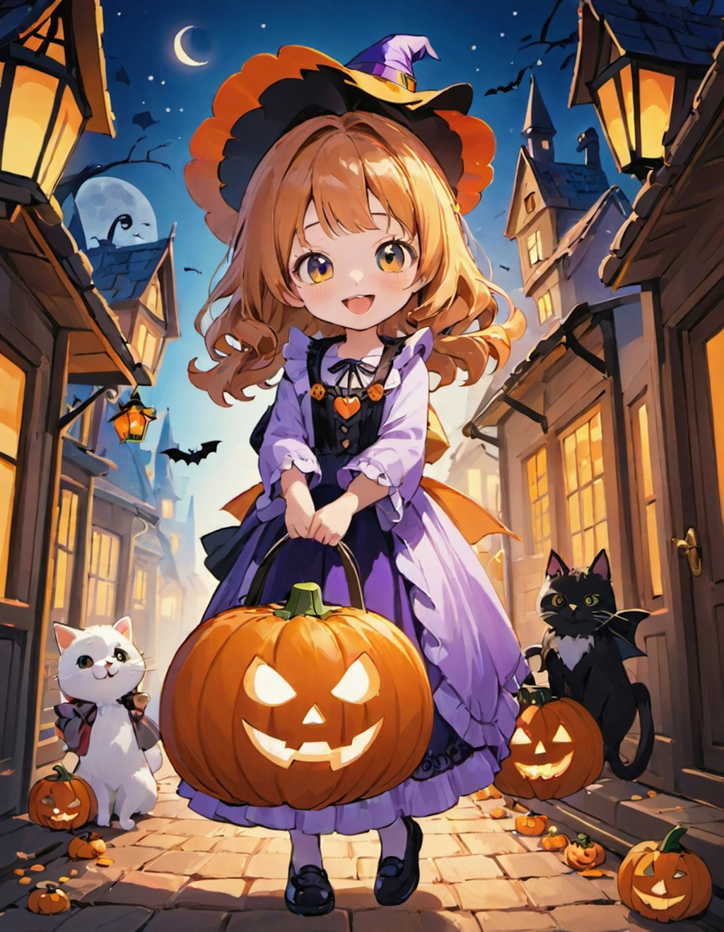 ハロウィンの子ども