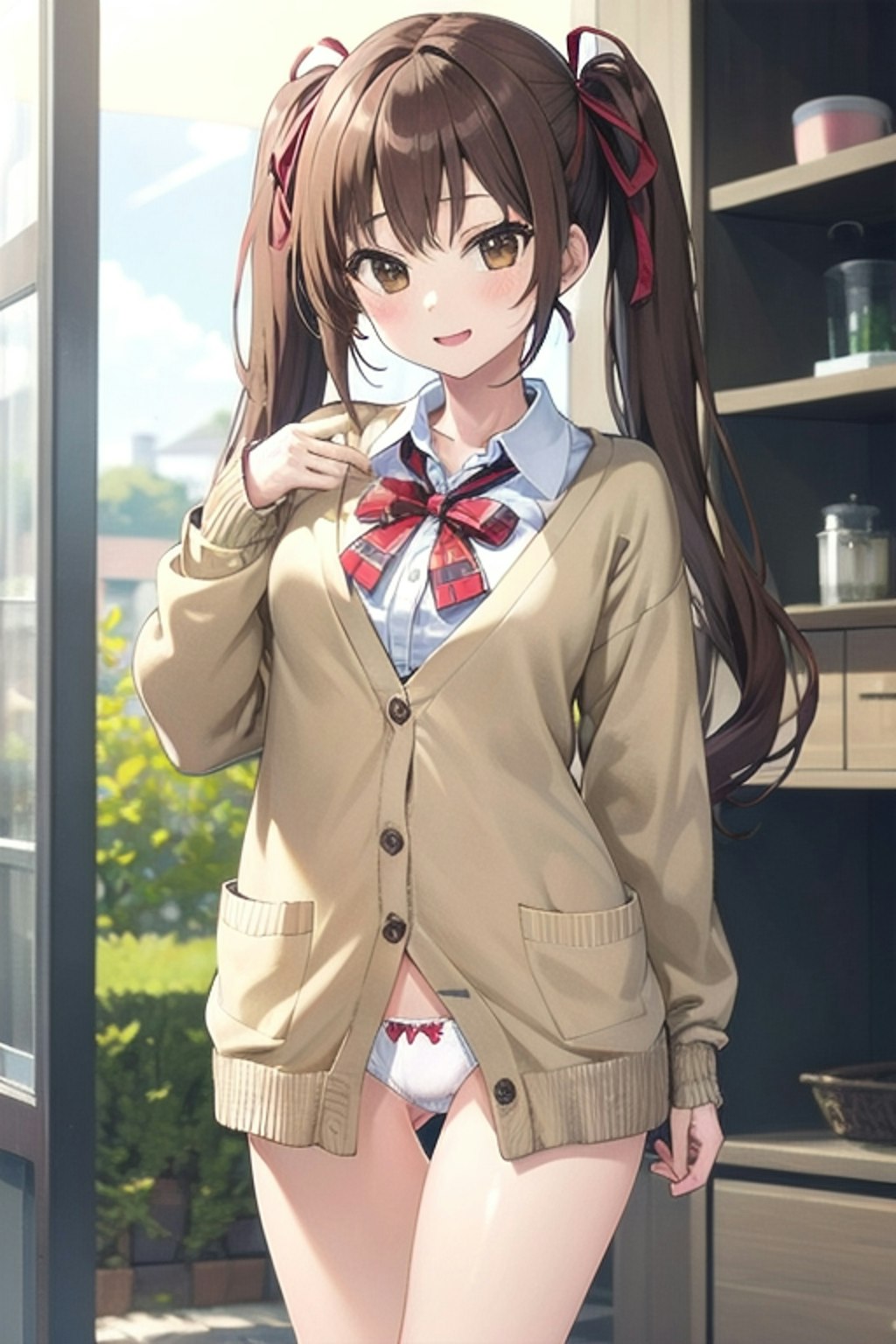 School twintails girl