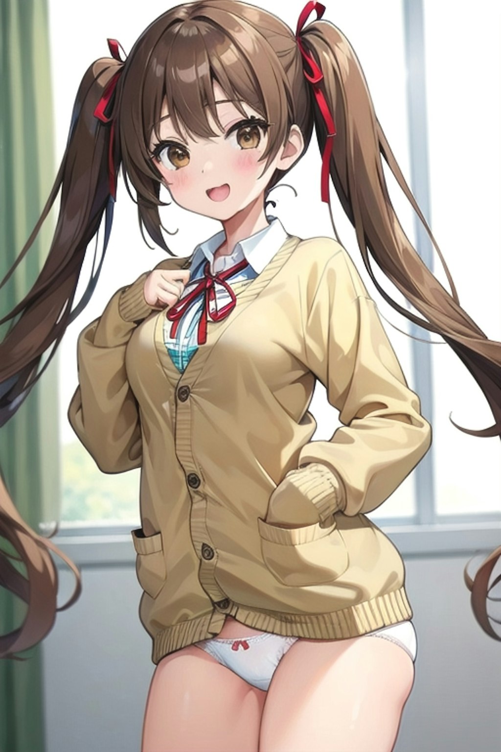 School twintails girl