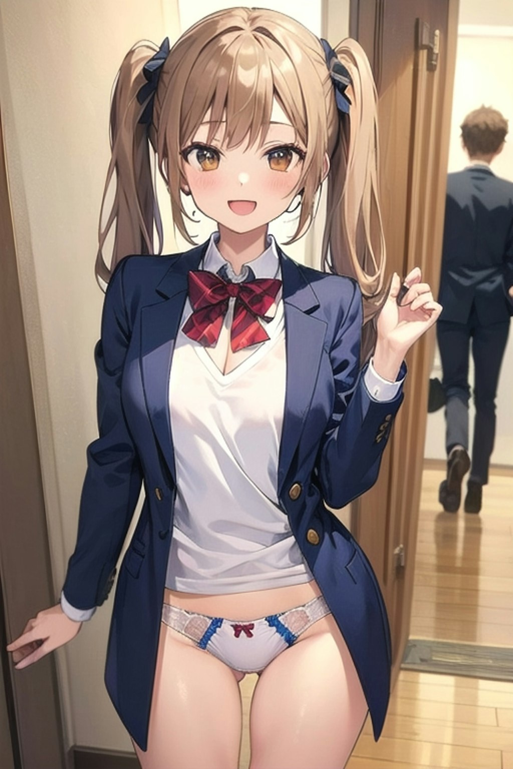 School twintails girl