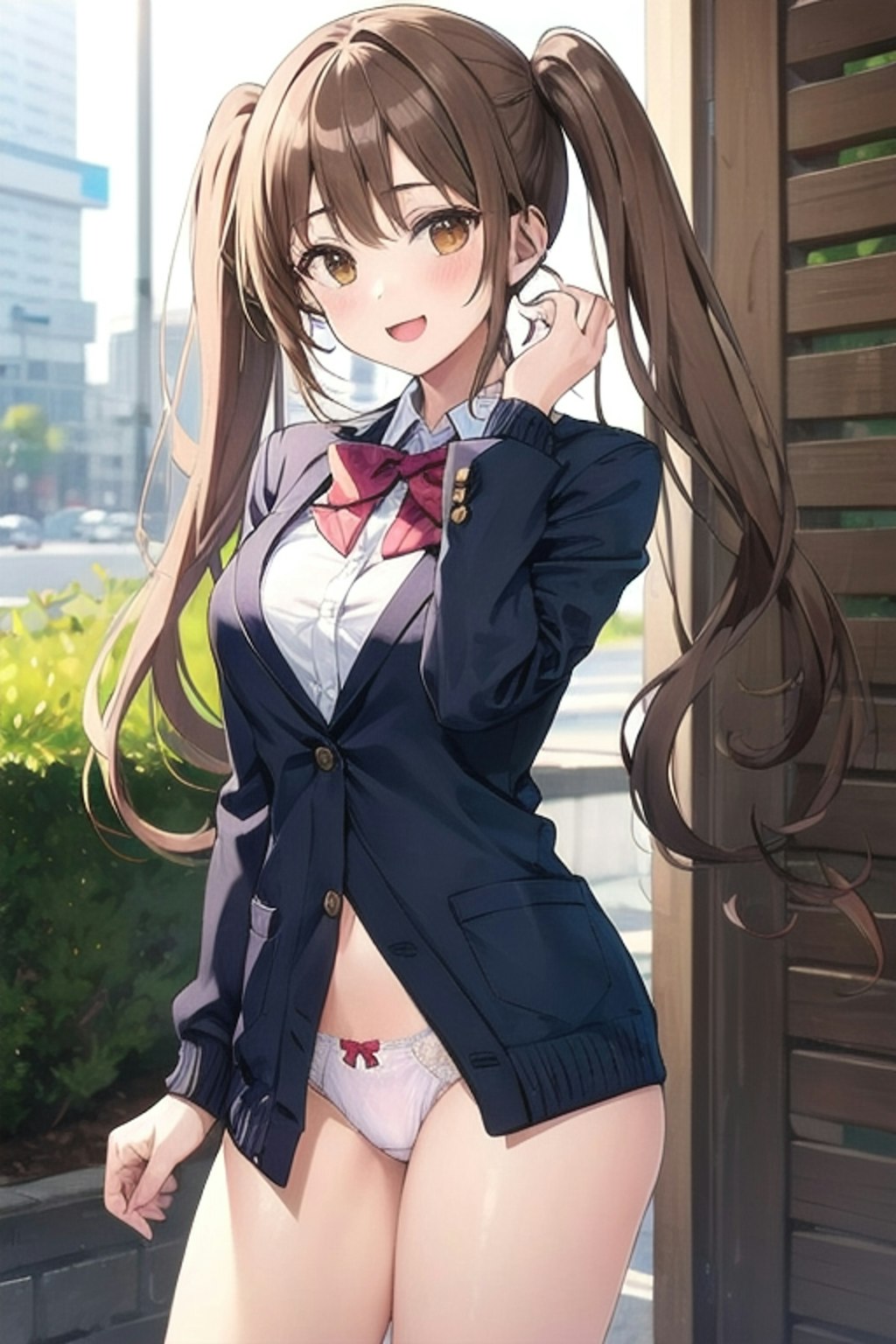 School twintails girl