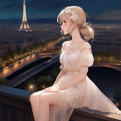 パリの黄昏