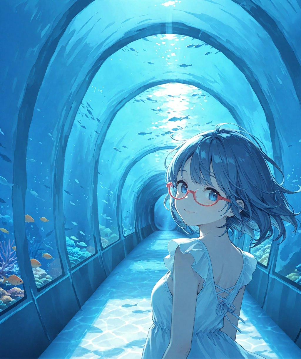 水中トンネル