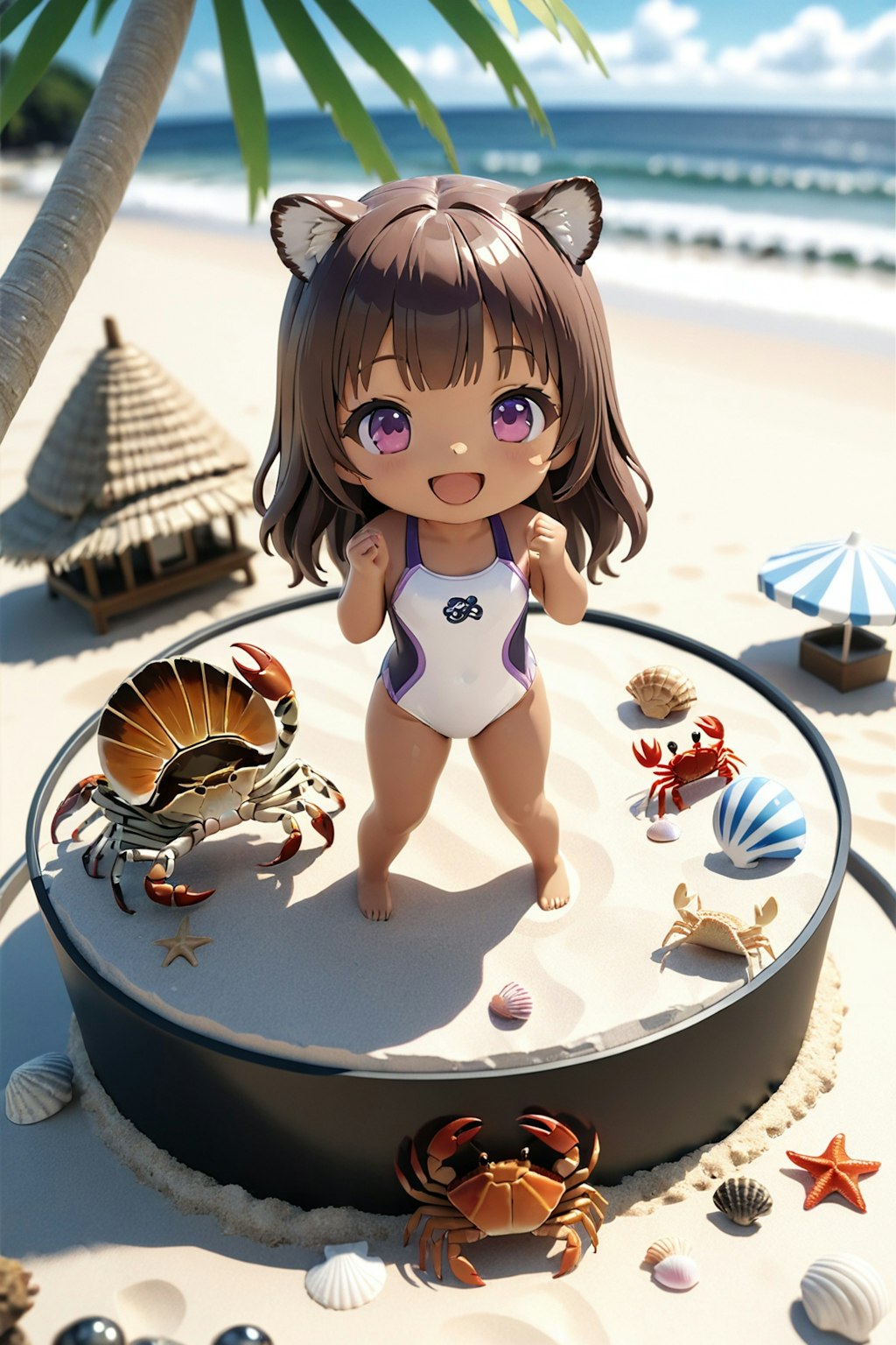 海だぁ～っ🌞🏖👙🐚🫧🦀