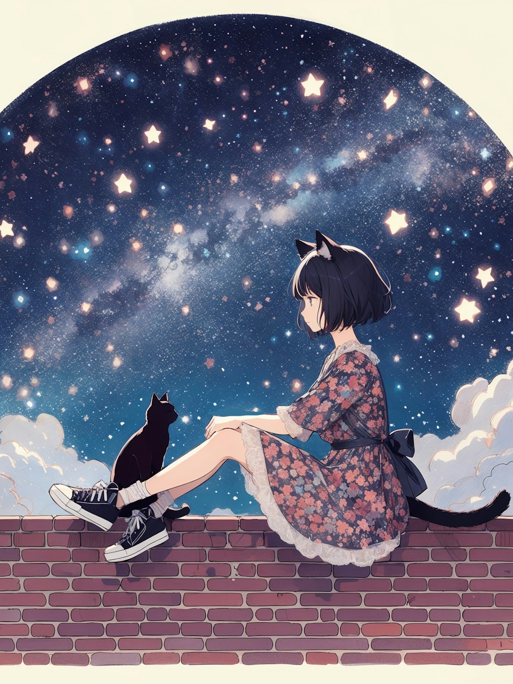 Starry cat