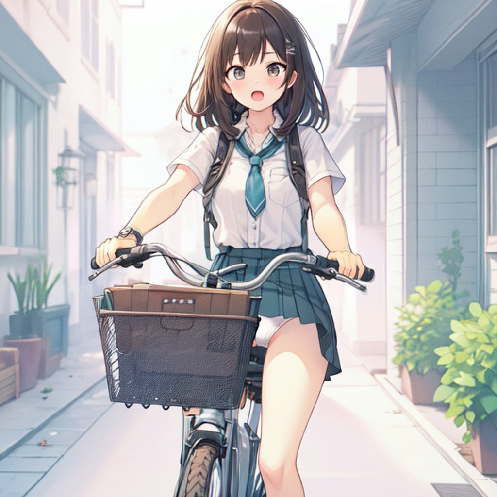 自転車風チラ