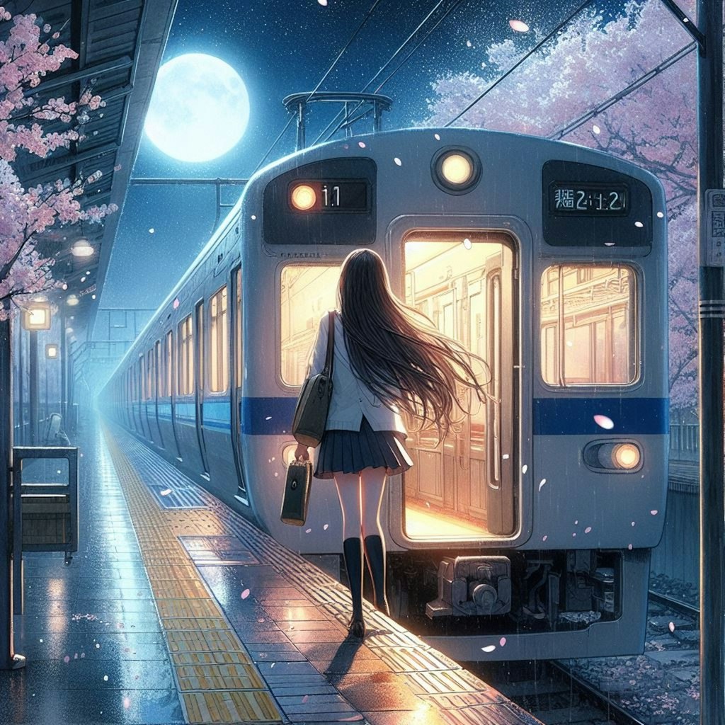 花冷列車 ／ 桜2024