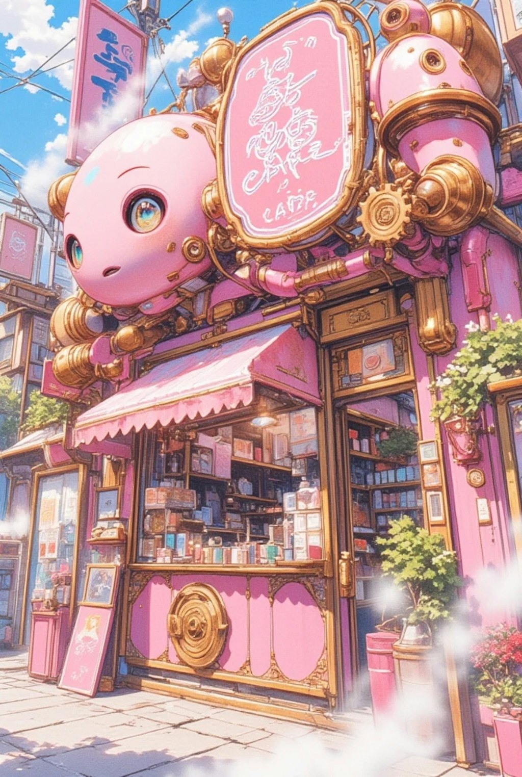 スチームピンクカフェ
