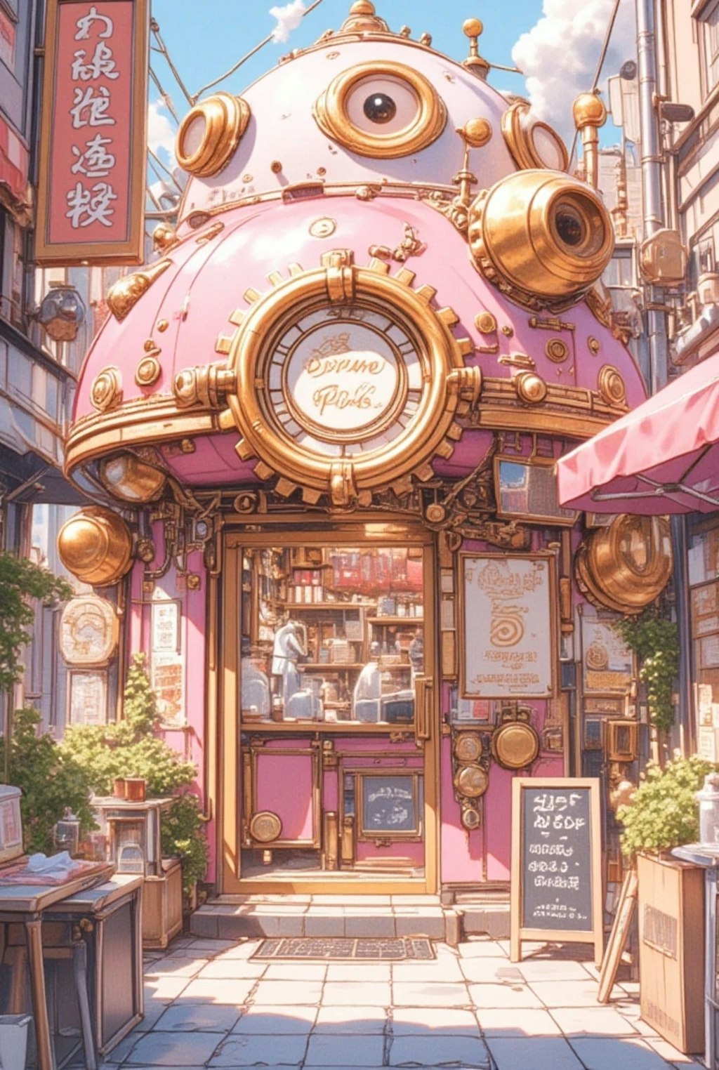 スチームピンクカフェ
