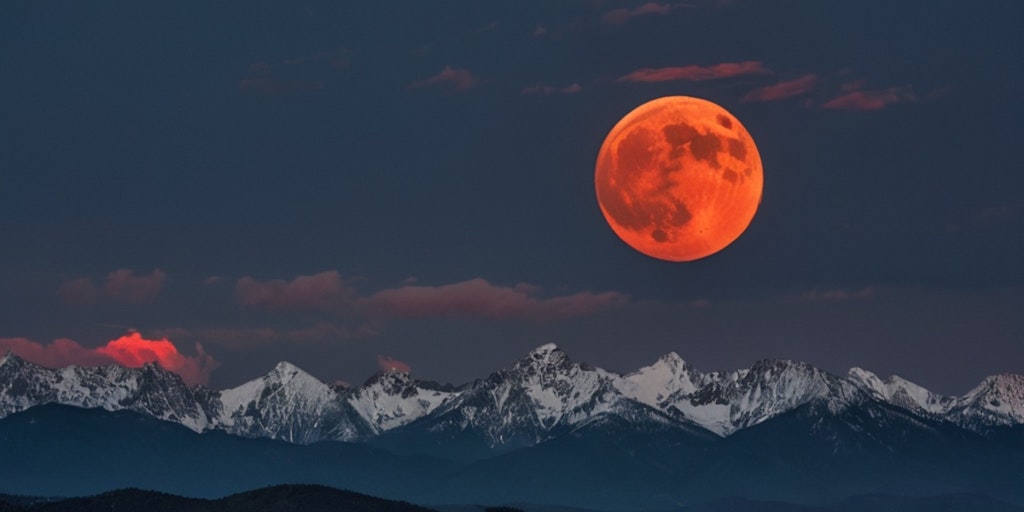 Red moon