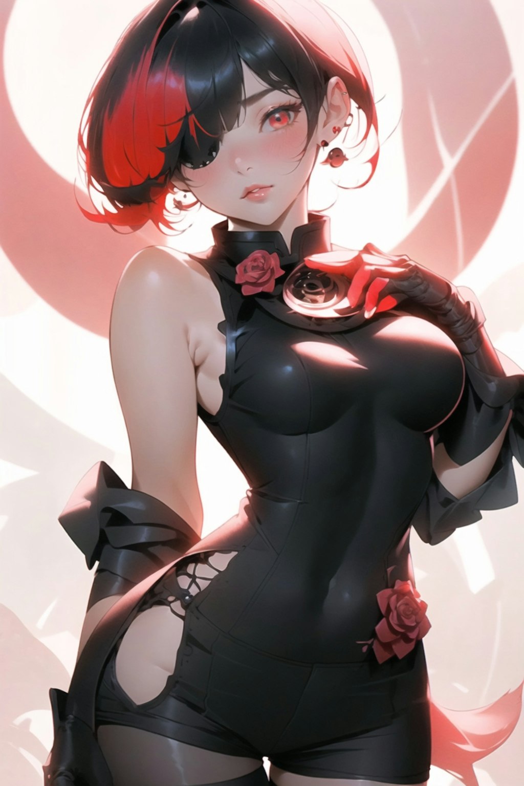 薔薇とチャイナ