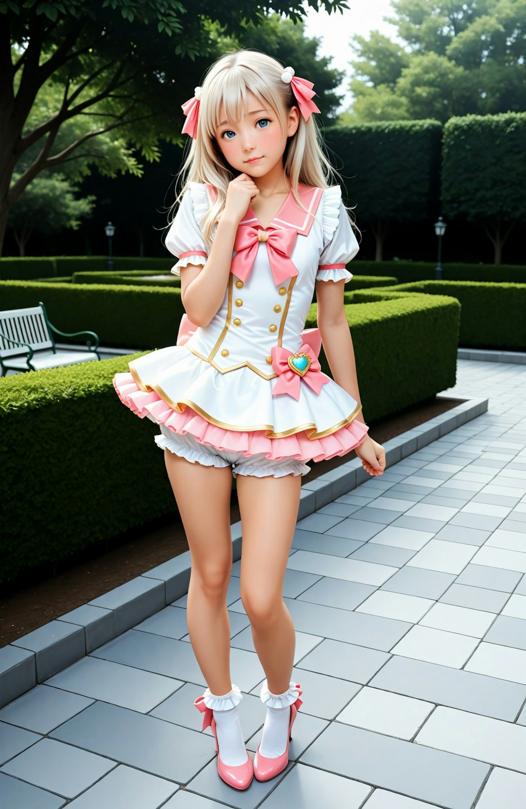 ジュニアアイドル、秘蜜の撮影会💕😍(何回目だっけ⁉️😅）【model：beretMixReal_v70】