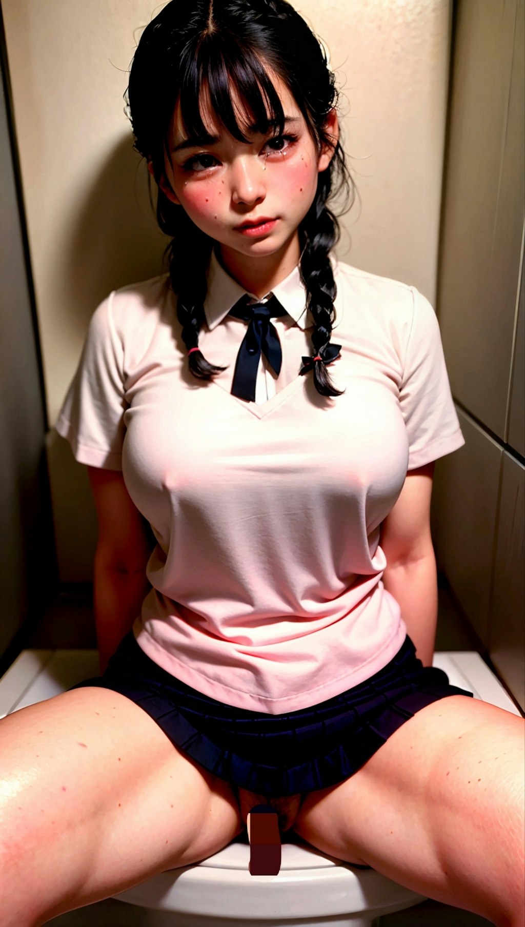 制服トイレお誘い