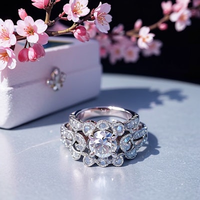 Cherry Blossom Ring