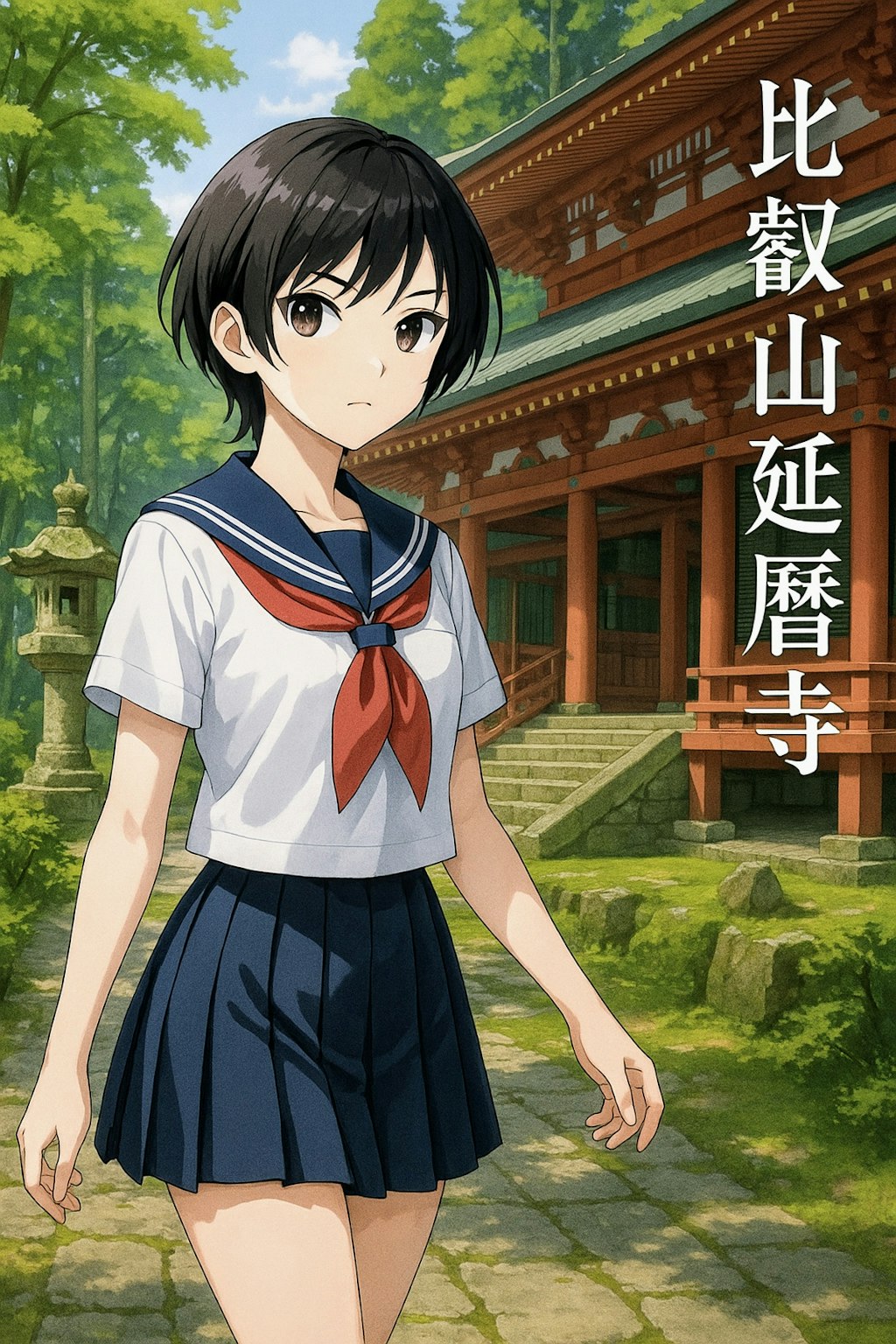 千鶴お姉やんと、比叡山延暦寺