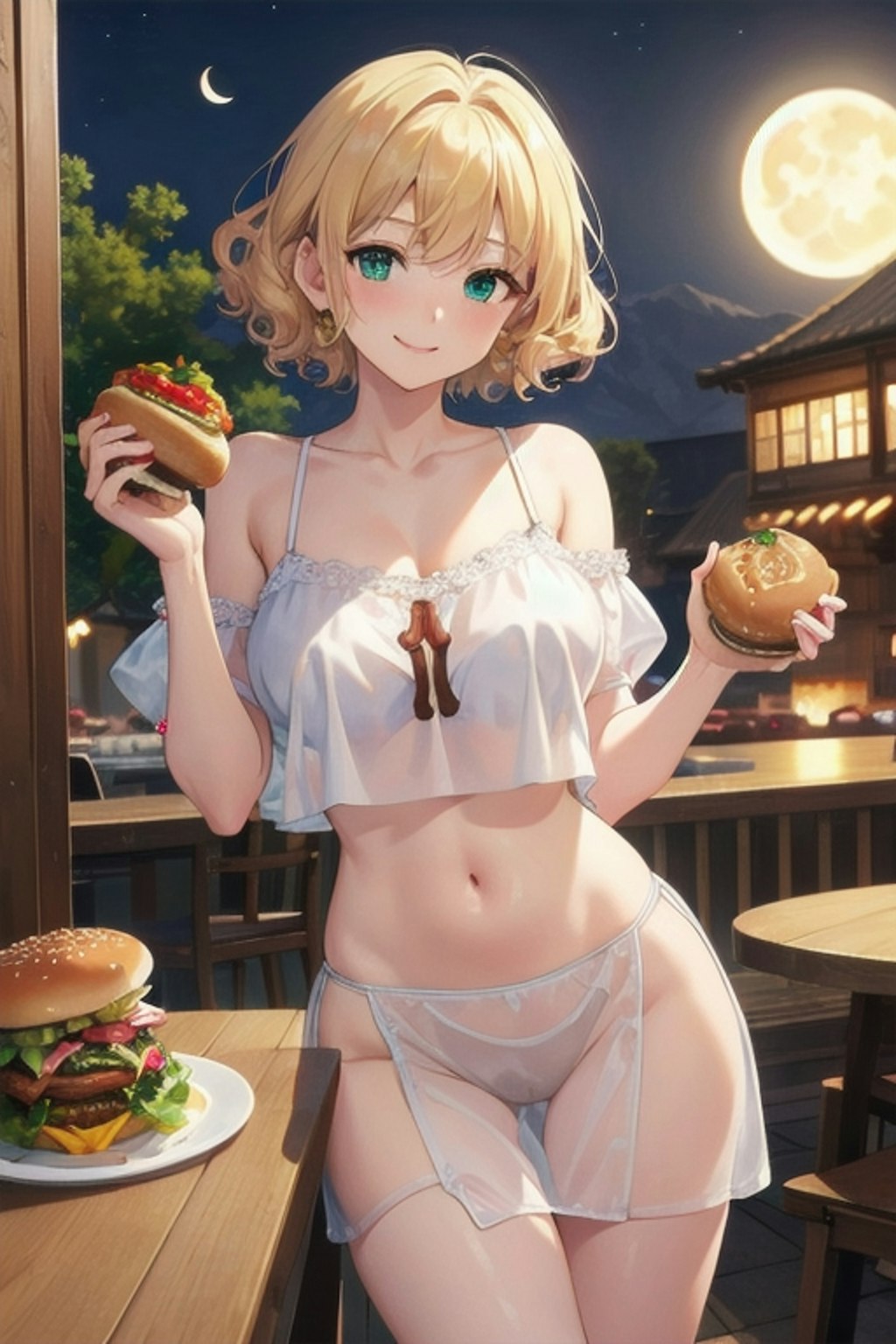 月見バーガー