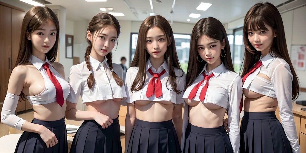 私立下乳女学院。