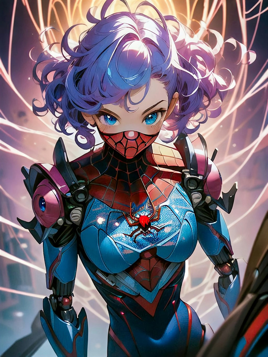 サイボットスパイダー🕷️ガール雫ちゃん💧臨戦態勢