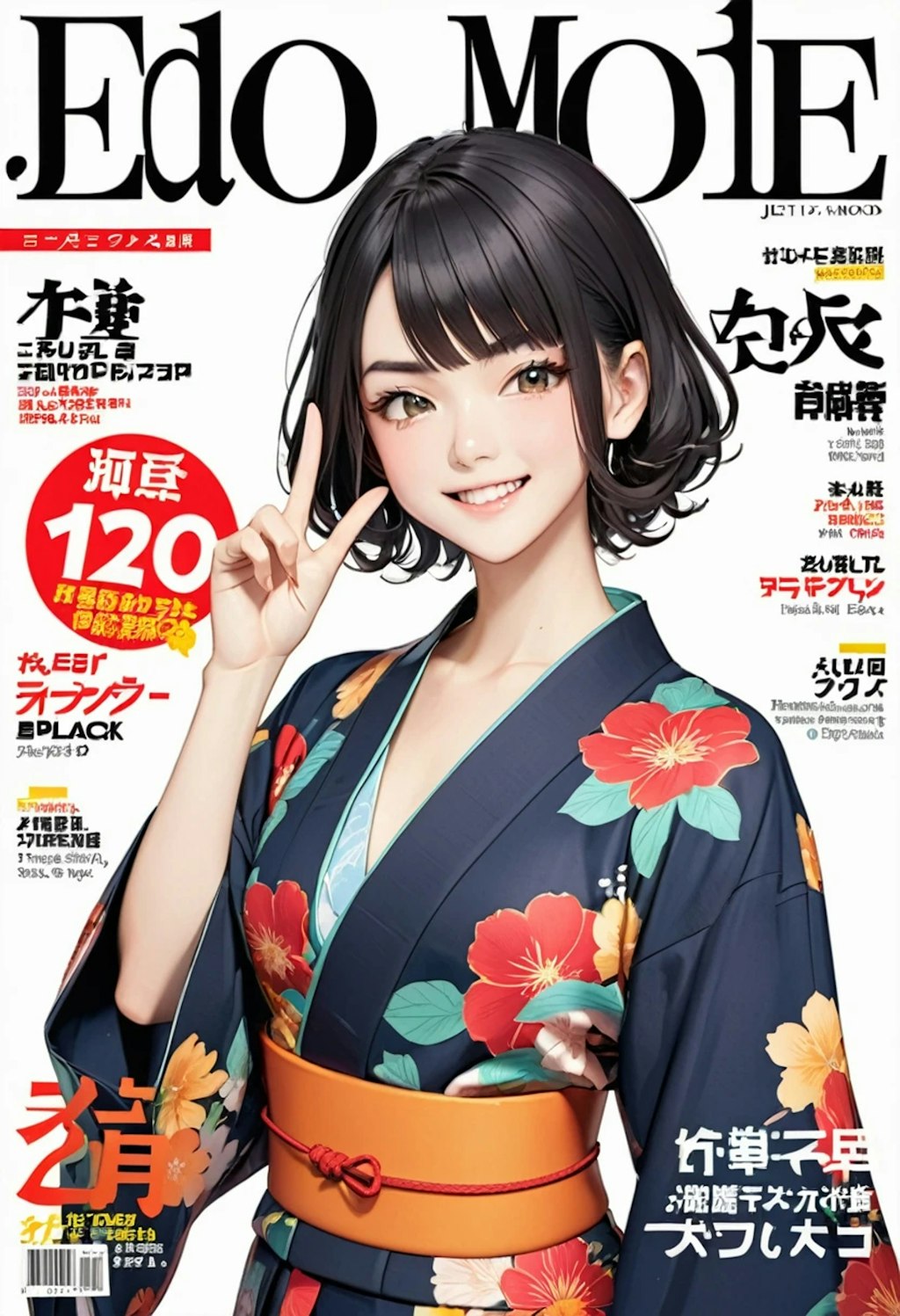 月刊EDO-MODE葉月号