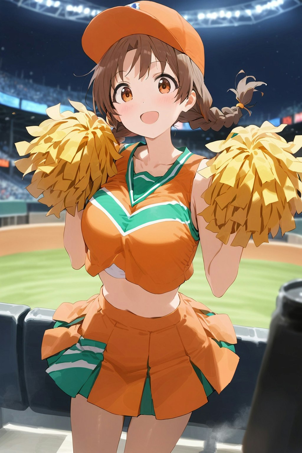 チアガールとcheer girl