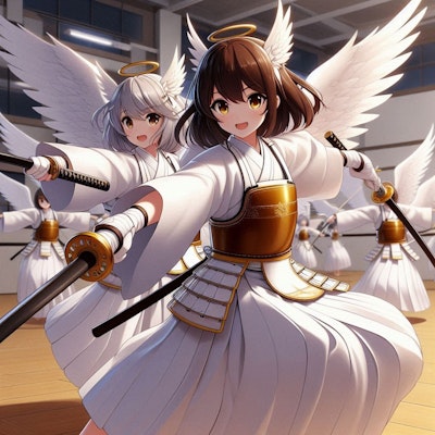 天使の剣道