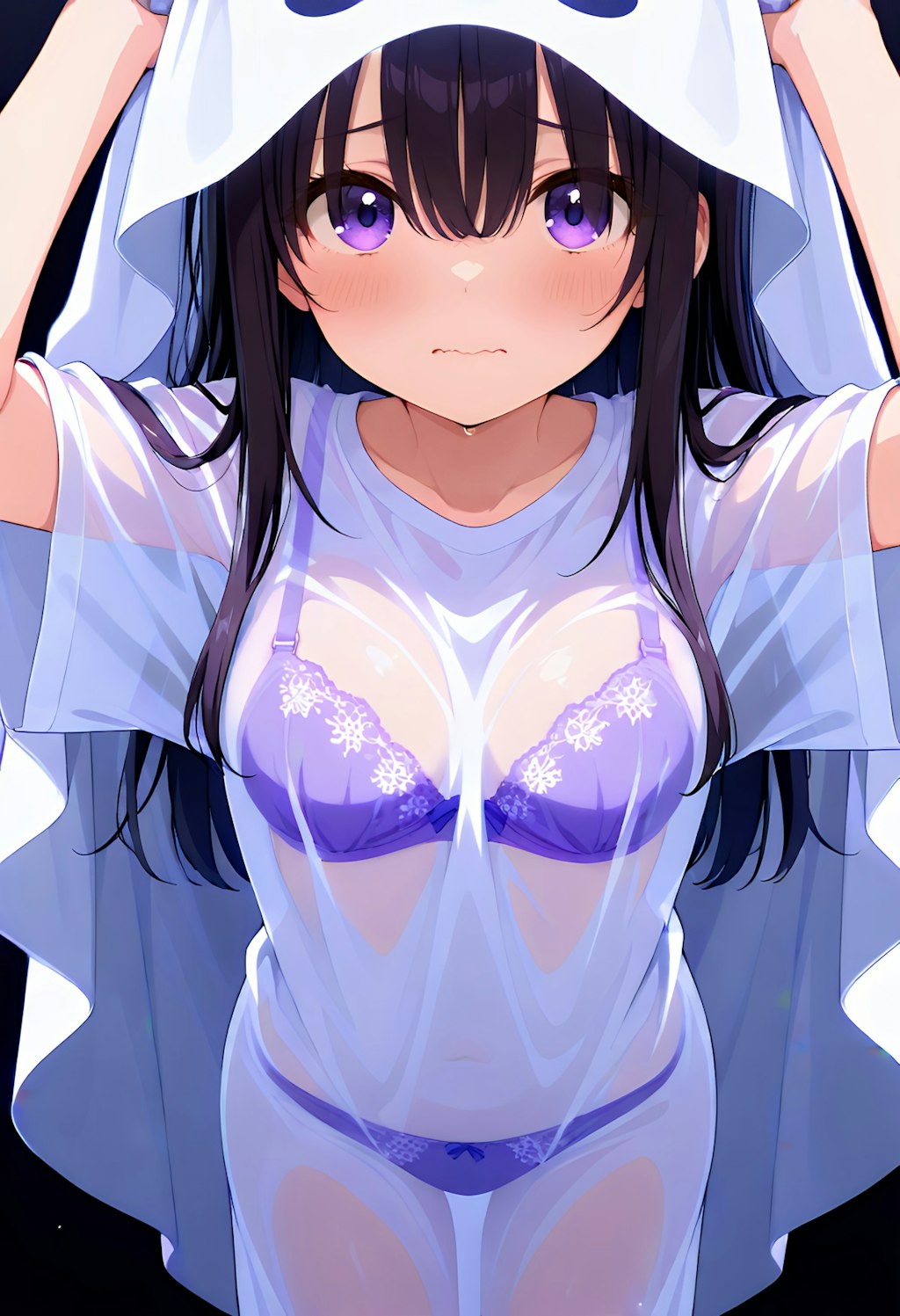 ゆ...ゆうれいです
