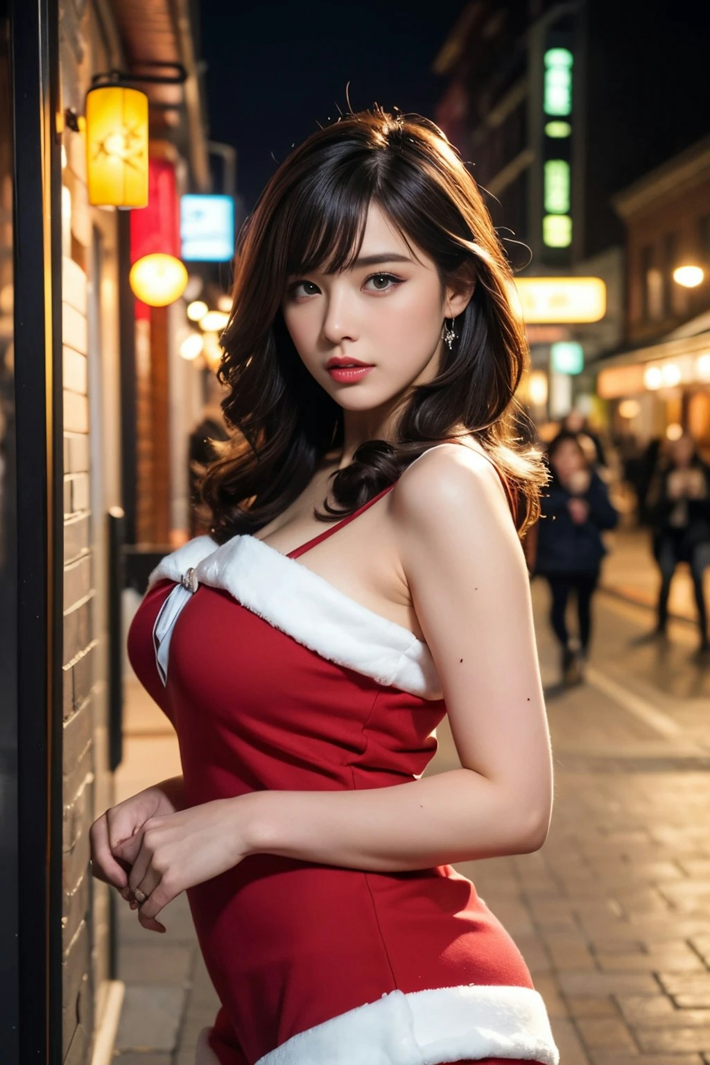 クリスマスと綺麗な人妻