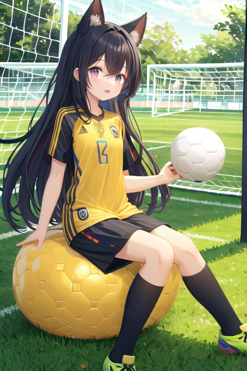 ゴールデンボールサッカー三姉妹