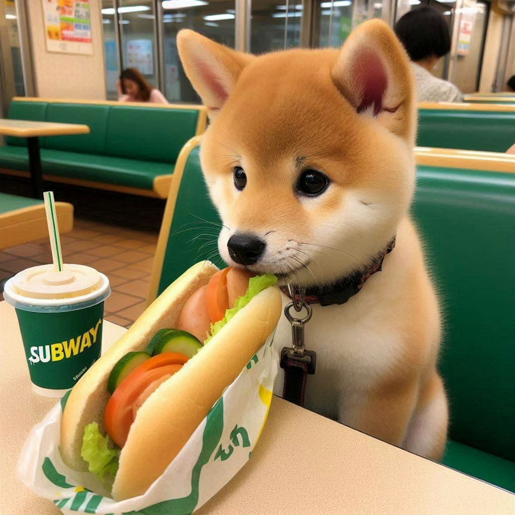 🐶食べ歩きシリーズ