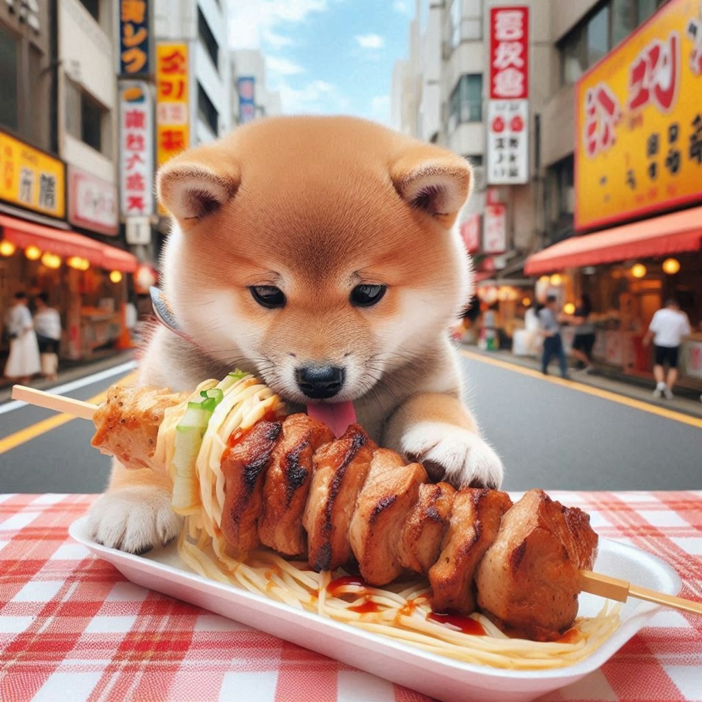 🐶食べ歩きシリーズ