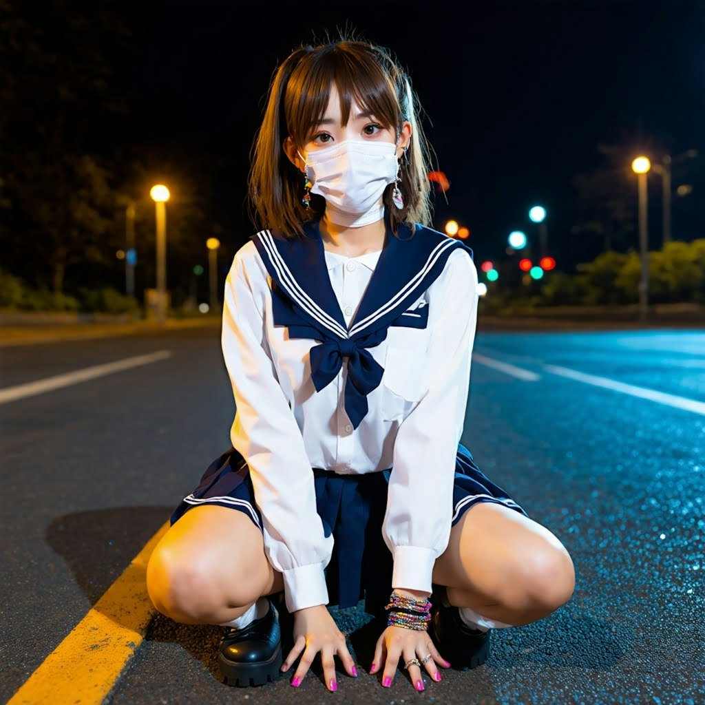 夜にほどけたマスク　―― ささやかな居場所を求めて