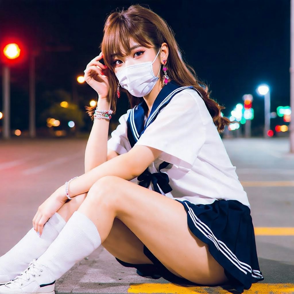 夜にほどけたマスク　―― ささやかな居場所を求めて
