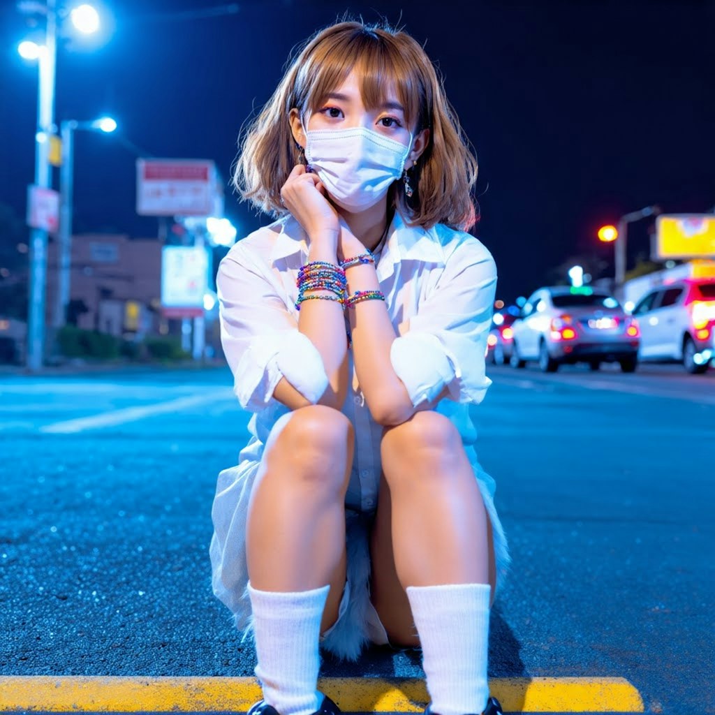 夜にほどけたマスク　―― ささやかな居場所を求めて