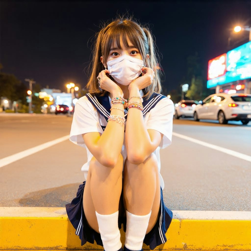 夜にほどけたマスク　―― ささやかな居場所を求めて