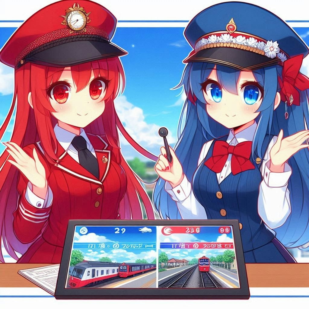 鉄道系魔法少女イオニア＆ラーラ・・・11