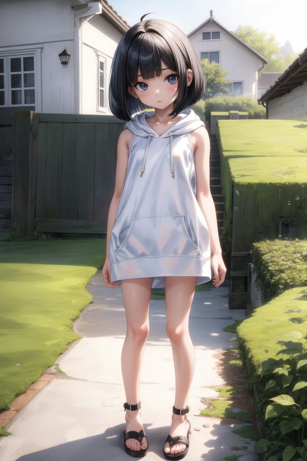 遊びに来た女の子