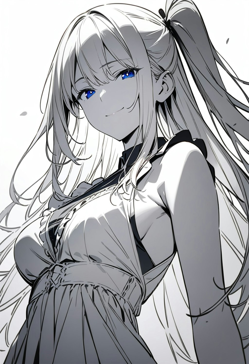 Blue Eyes White Hair