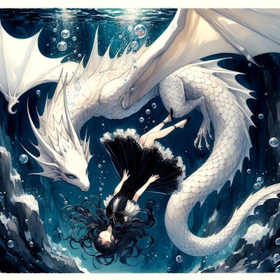 白竜と黒き巫女 -Fictional legends-