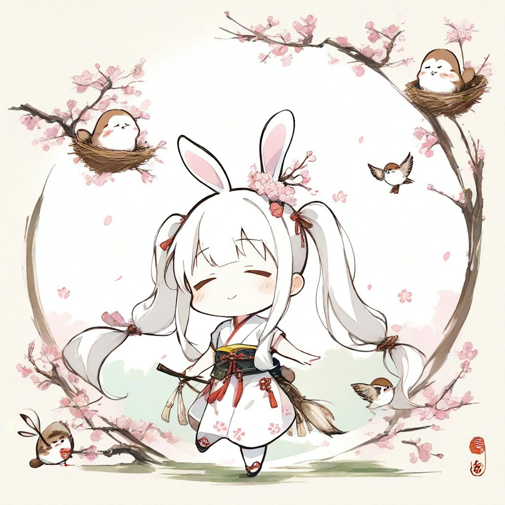 雀始巣
