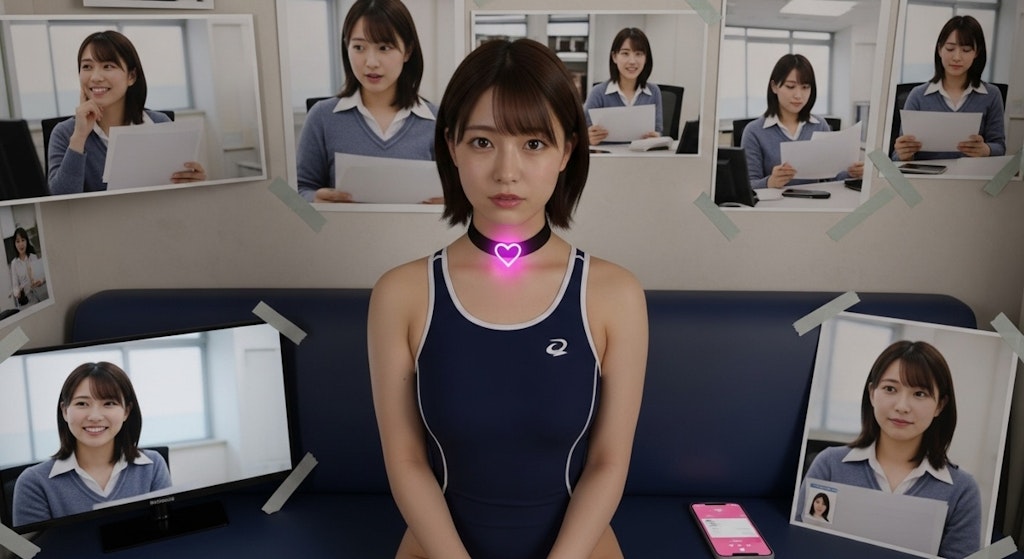 アプリを使って憧れの先輩を好き放題する