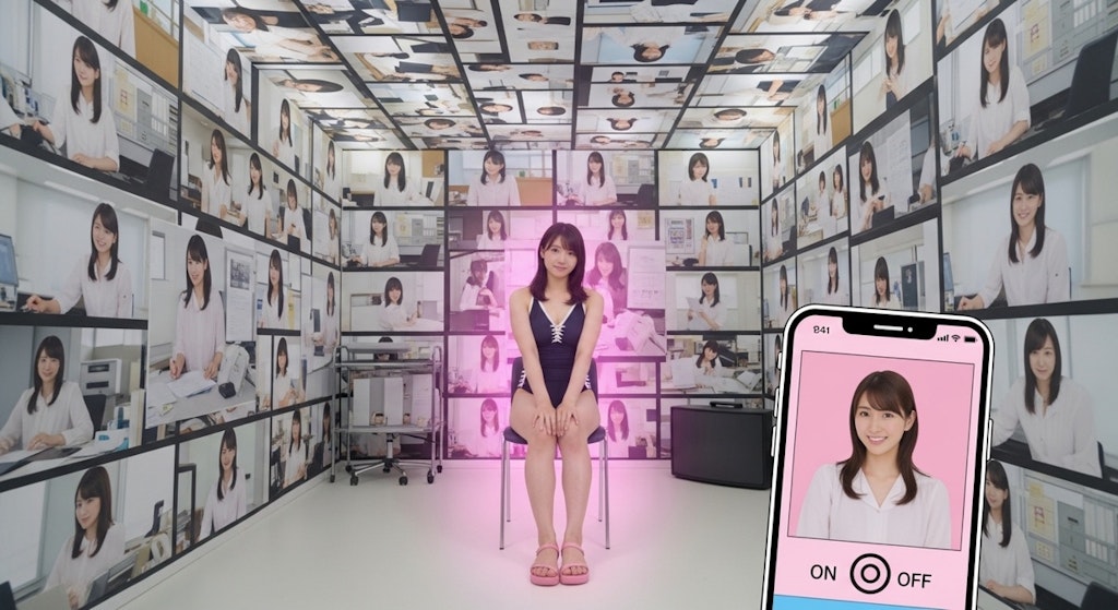 アプリを使って憧れの先輩を好き放題する